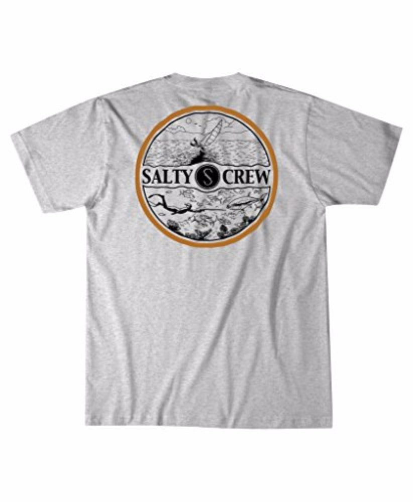 Salty Crew Over Under Tee ATH-AtleticHeather S