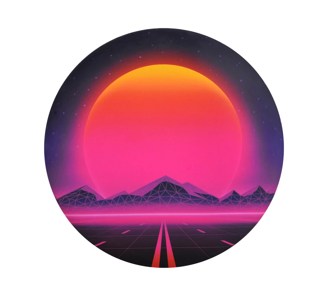Waboba Wingman Silicone Disc 80s Sunset