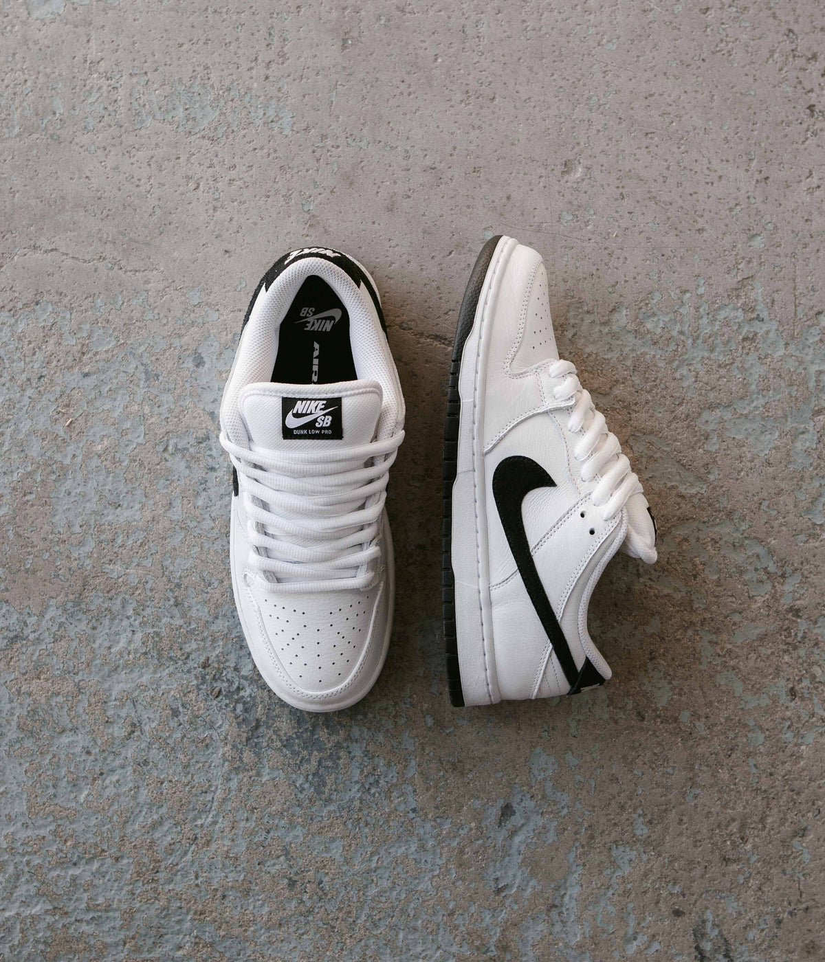 Nike Sb Dunk Low Pro 100-White/Black 10
