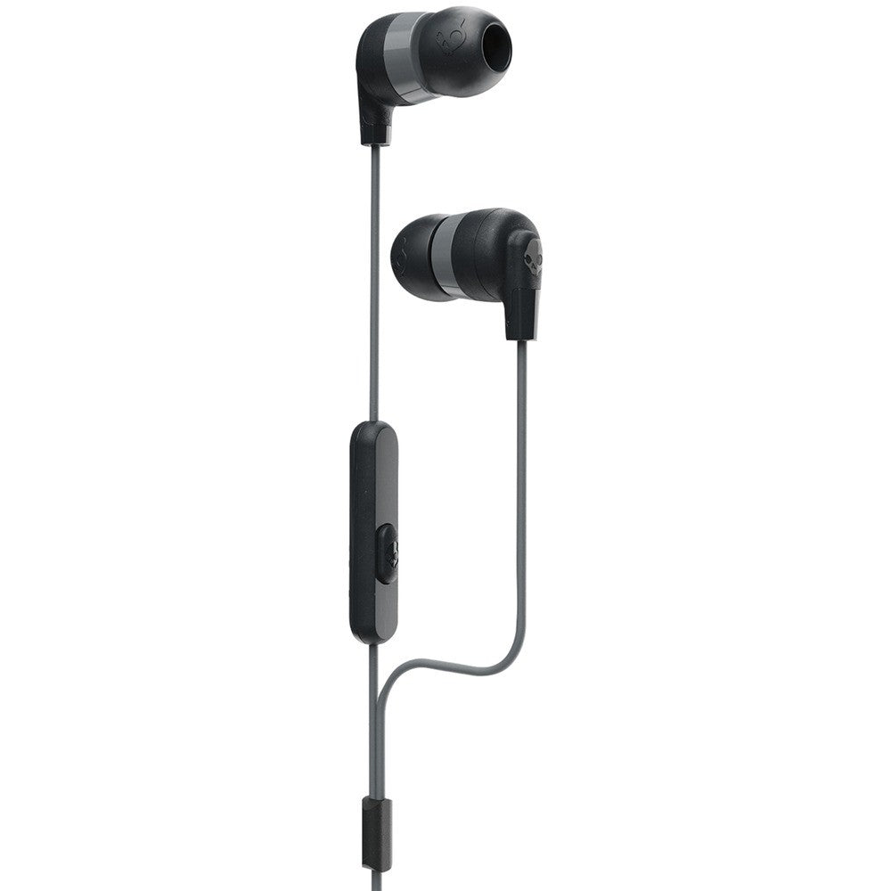 Skullcandy Ink'd+ Earbuds with Microphone Black-Black-Gray