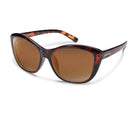SunCloud Skyline Polarized Sunglasses Tortoise Brown Oversized