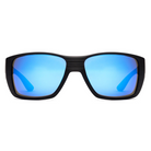 Otis Coastin Sunglasses BlackWoodlandMatte MirrorBlue