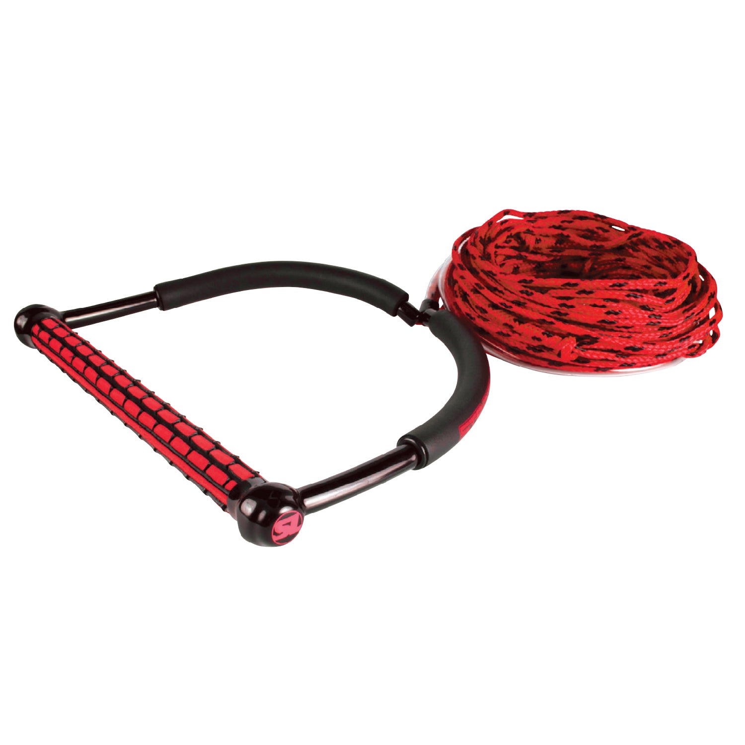 Liquid Force TR9 Handle with Static Line Red