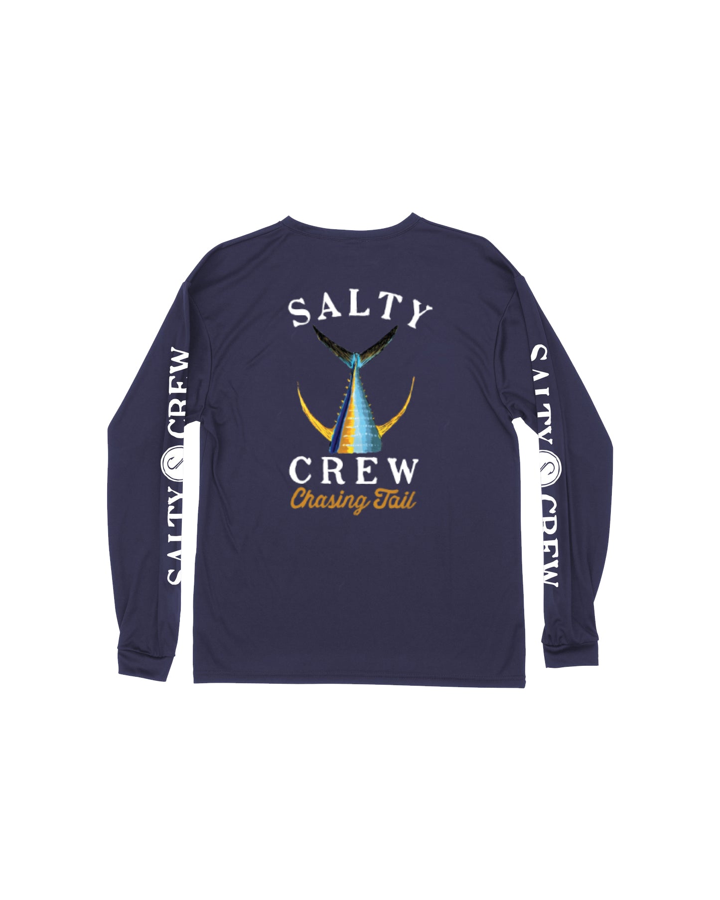 Salty Crew Tailed LS Tech Tee Navy L