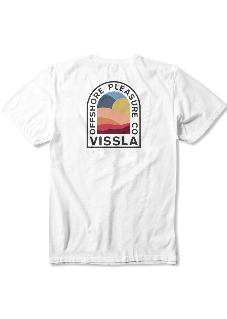 Vissla Offshore Pleasure SS Tee WHT XL