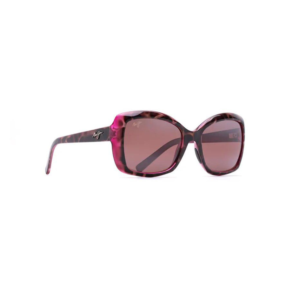 Maui Jim R735-12B Polarized Sunglasses Tortoisew/raspberry Orchid