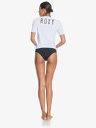 Roxy Enjoy Waves Short Sleeve UPF 50 Surf Tee WBB0- BRIGHT WHITE XL