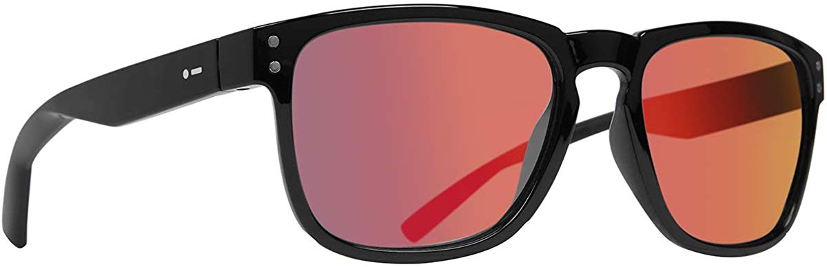 DotDash Bootleg Sunglasses Black Gloss Red Chrome BAR