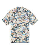 Hurley Linen Rincon Camp SS Bone L