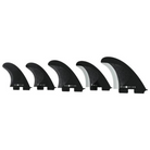 Firewire Endorfins Slater KS1 1-Tab 5 Fin Set Black-White M