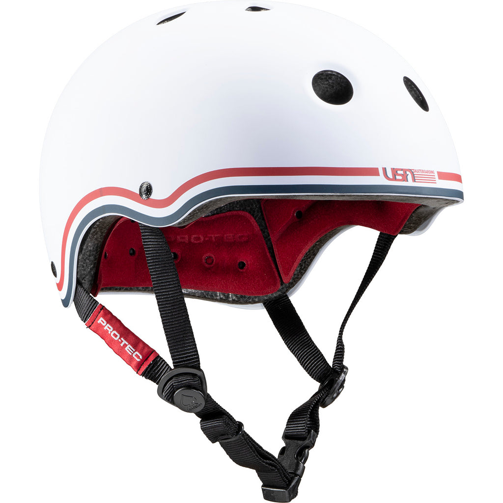 Pro-Tec Classic Certified Helmet WhiteUSASkateboarding S