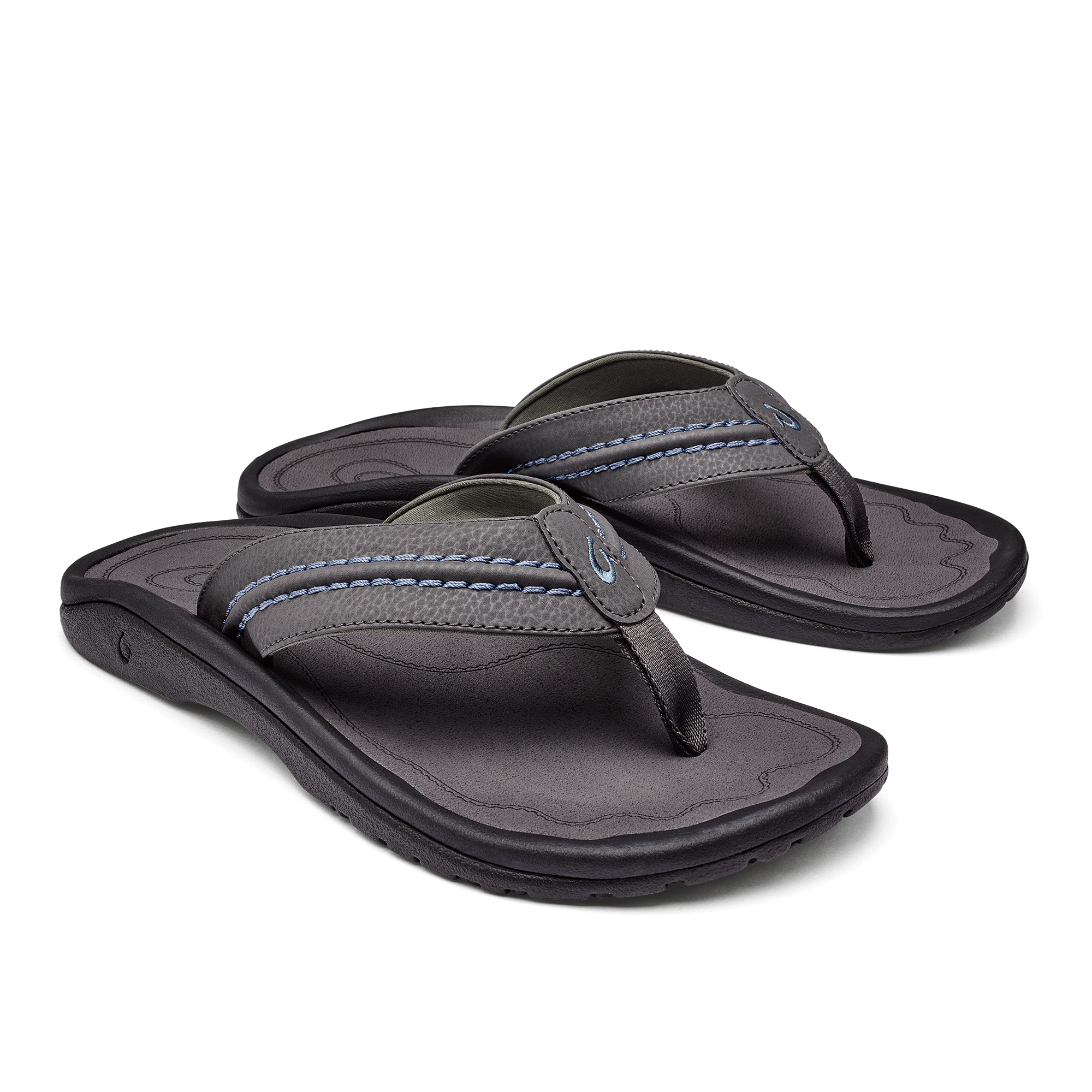 Olukai Hokua Mens Sandal PVPV-Pavement-Pavement 14