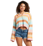 Roxy Sunbaked Shored Cropped Sweater MED4 L