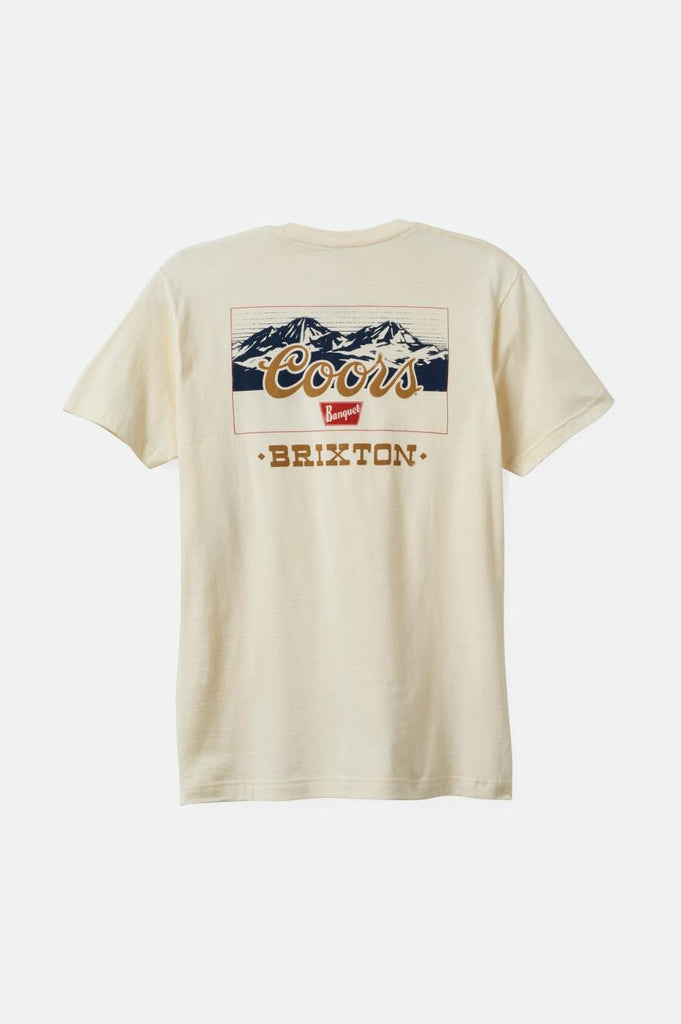 Coors Mirror S/S Standard Tee - Natural.