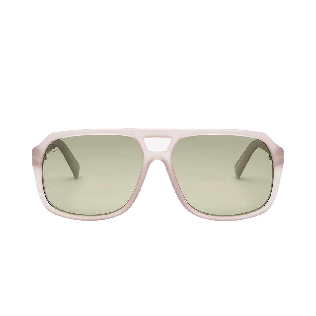 Electric Dude Sunglasses Matte Pink Vintage Green Oversized