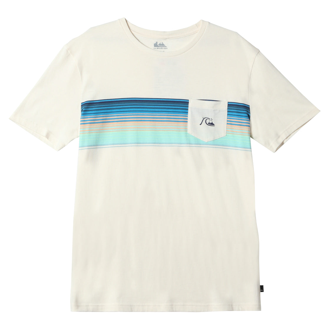 Quiksilver Swell Vision Striped Pocket Tee WBY0 S