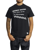 RVCA Destroy Racism Short Sleeve Tee Black S