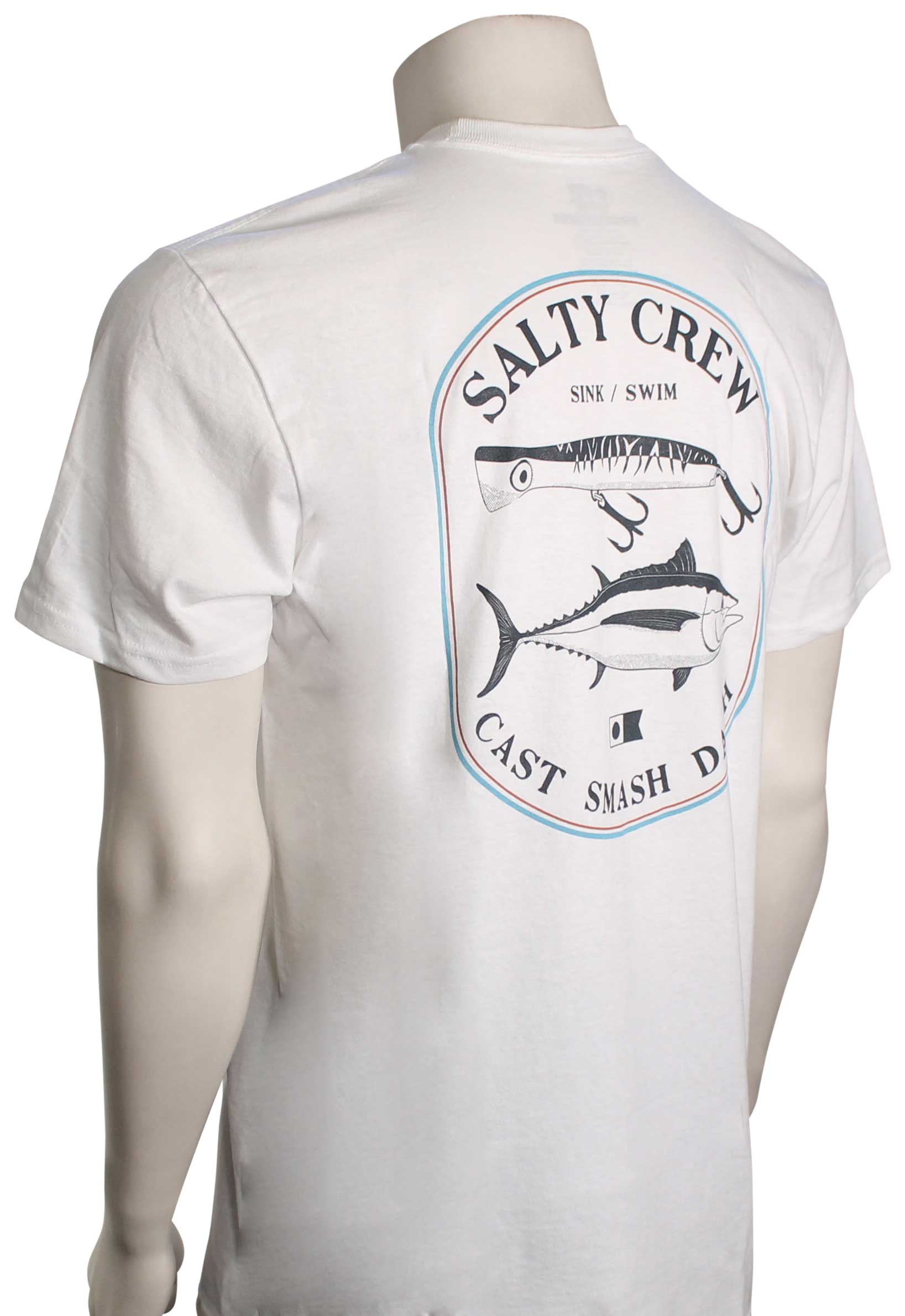 Salty Crew Surface Standard SS Tee White L