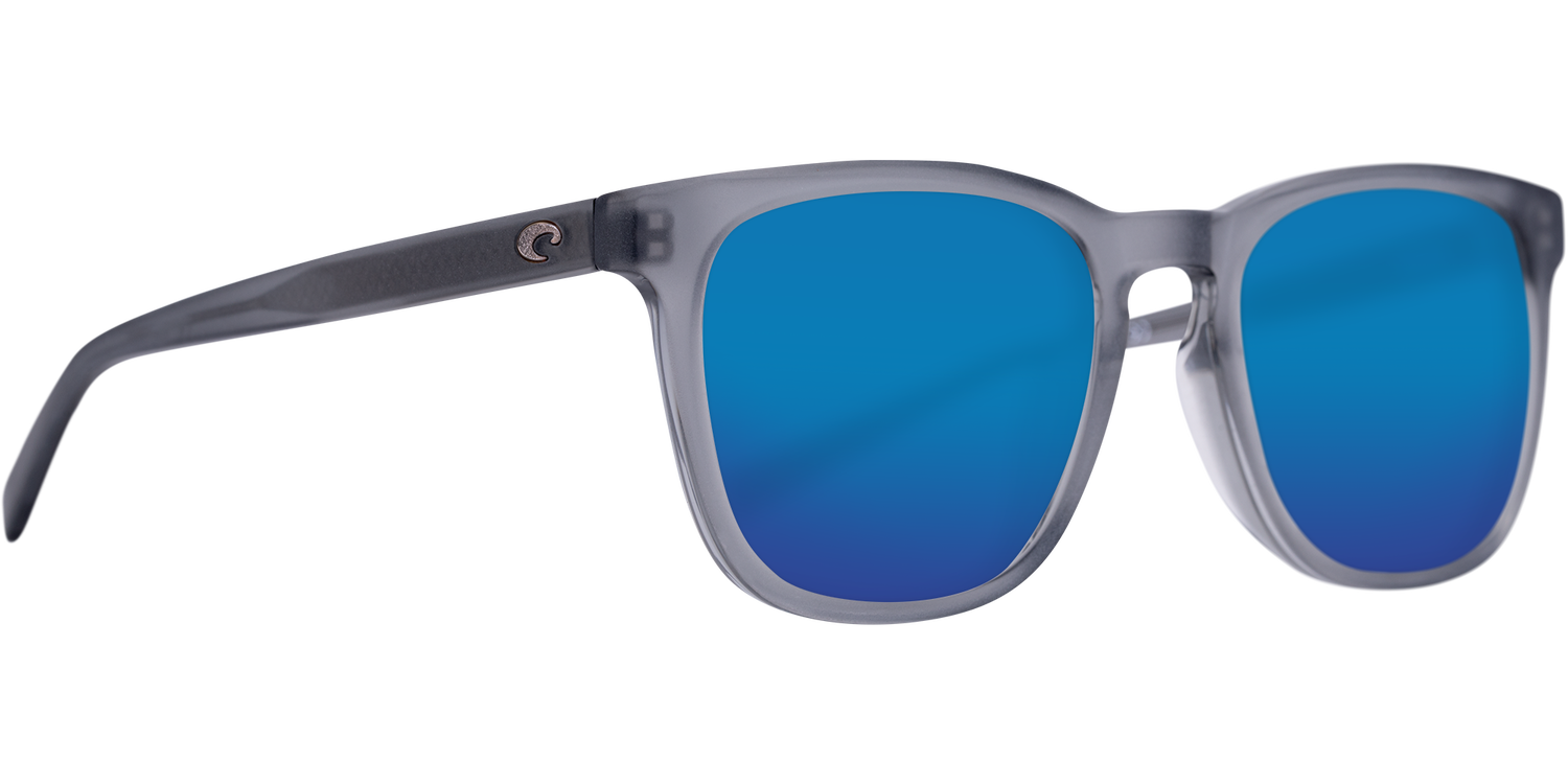 Costa Del Mar Sullivan Polarized Sunglasses MatteGreyCrystal BlueMirror 580G