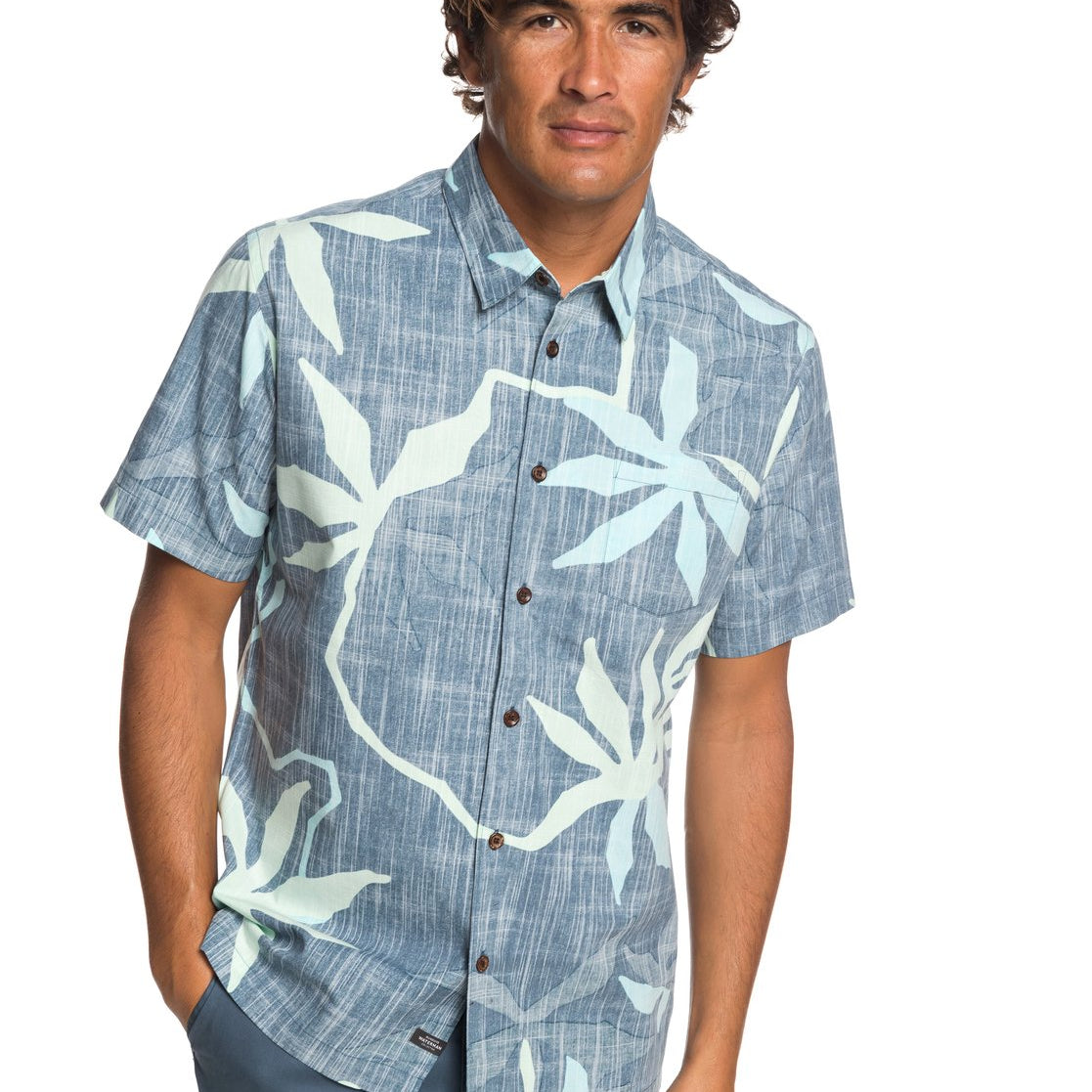 Quiksilver Waterman Gully Floral Woven BRG0 S