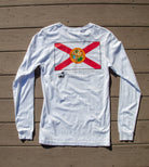 Island Water Sports Florida Pride L/S Tee White XXXL