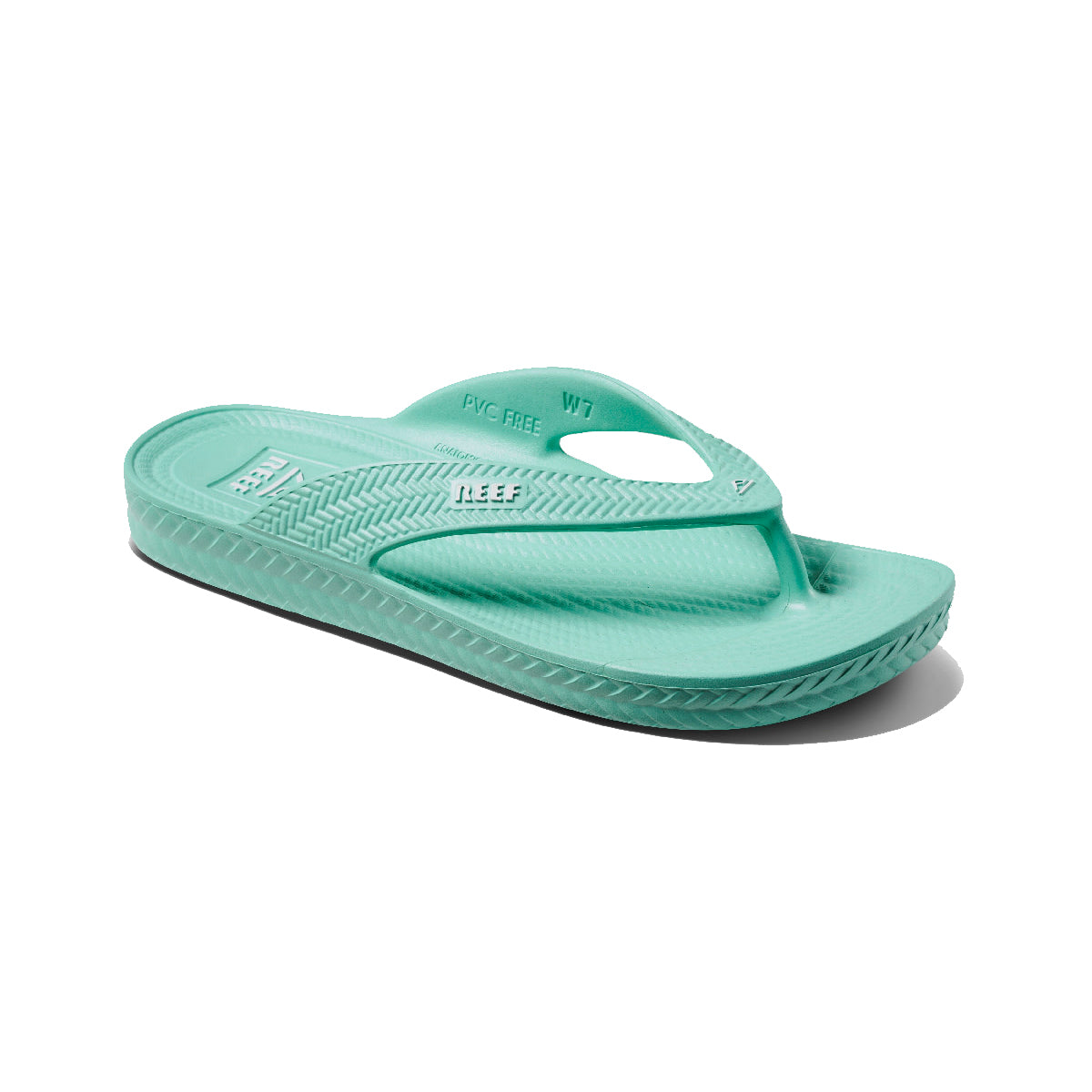 Reef Water Court Womens Sandal Neon Teal 5