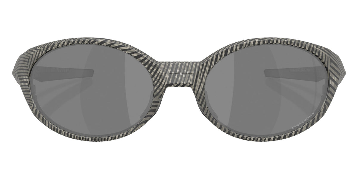 Oakley EyeJacket Polarized Sunglasses MatteGreyInkFingerPrint PrizmBlack