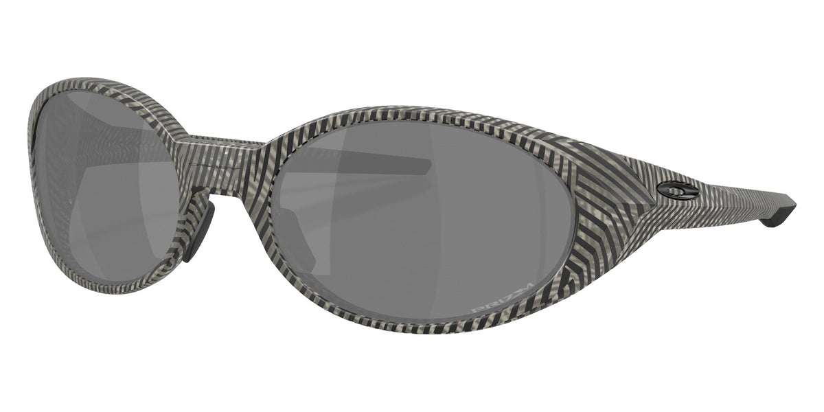 Oakley EyeJacket Polarized Sunglasses MatteGreyInkFingerPrint PrizmBlack