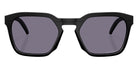 Oakley HSTN Square Sunglasses MatteBlack PrizmGrey
