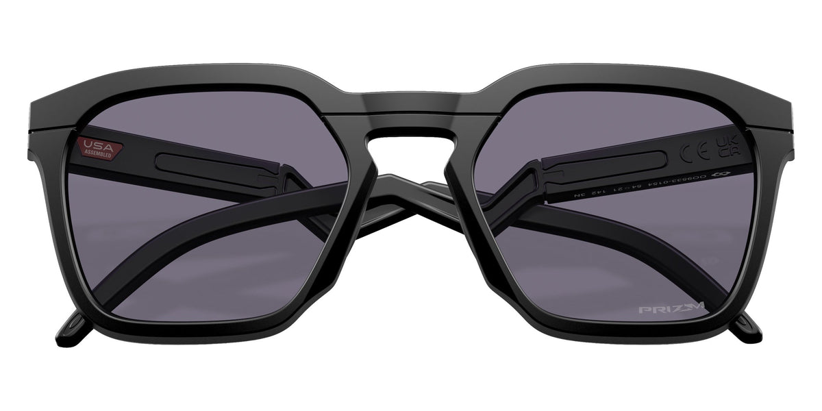 Oakley HSTN Square Sunglasses MatteBlack PrizmGrey