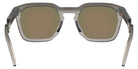 Oakley HSTN Square Sunglasses MatteGreySmoke PrizmRuby