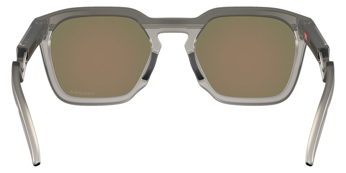 Oakley HSTN Square Sunglasses MatteGreySmoke PrizmRuby