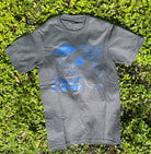 Island Water Sports Single Line SS Tee Grey/Navy S