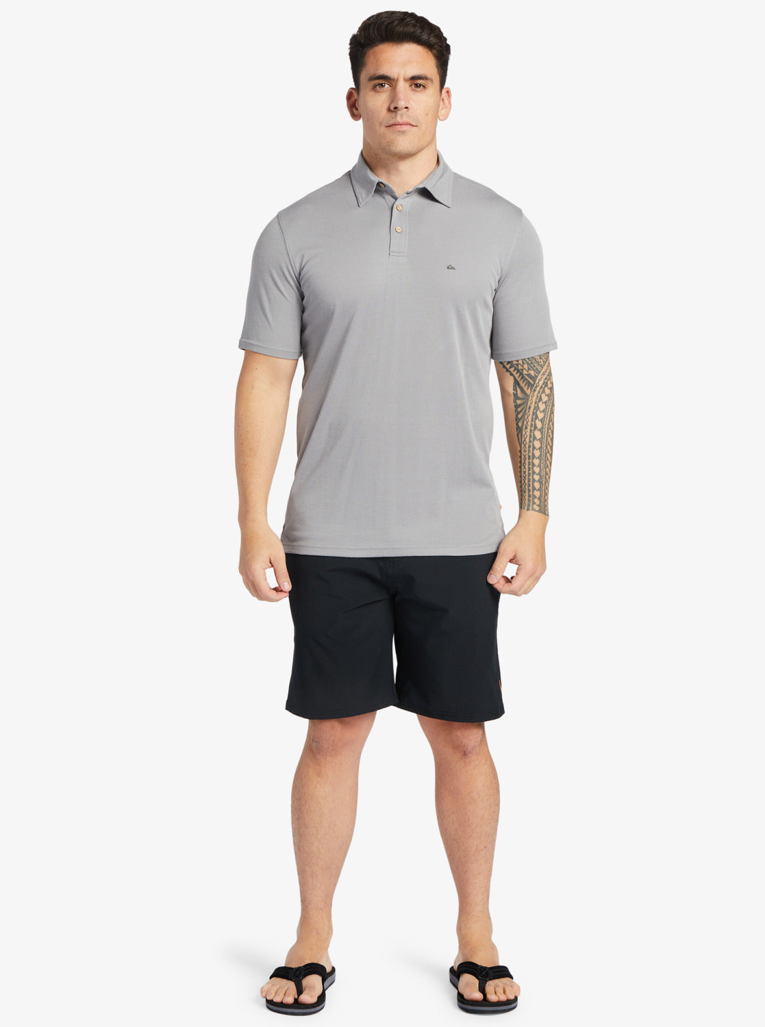 Quiksilver Waterman Waterpolo SS Polo Shirt SKG0 S