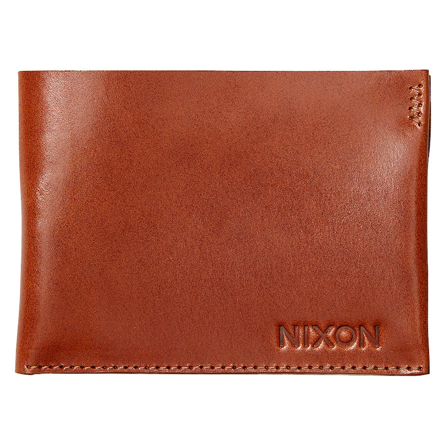 Nixon Cache Bi-Fold Wallet Saddle