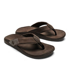 Olukai Tuahine Mens Sandal 6363-Dark Wood-Dark Wood 13