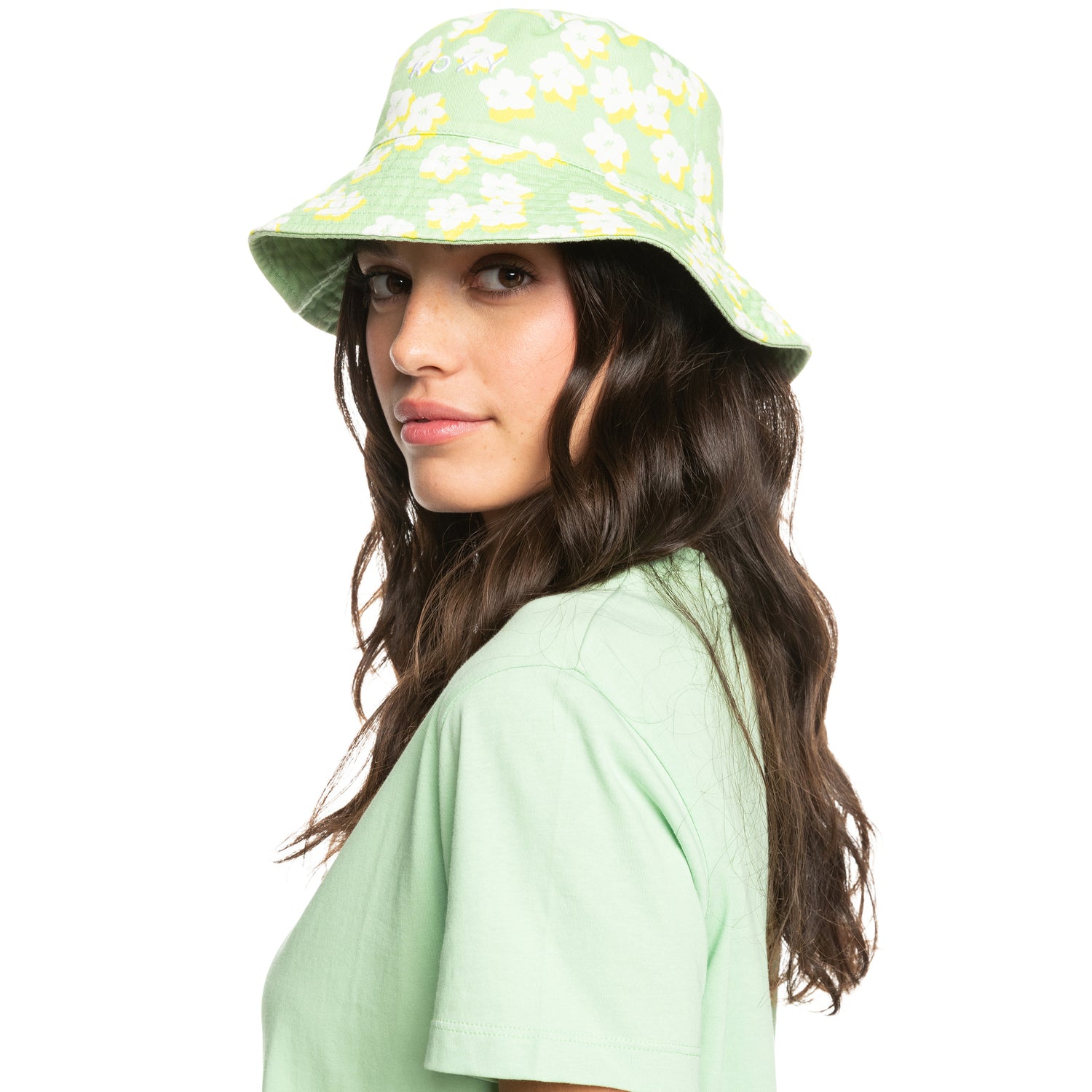 Roxy Jasmine Paradise Bucket Hat GFK6 S/M