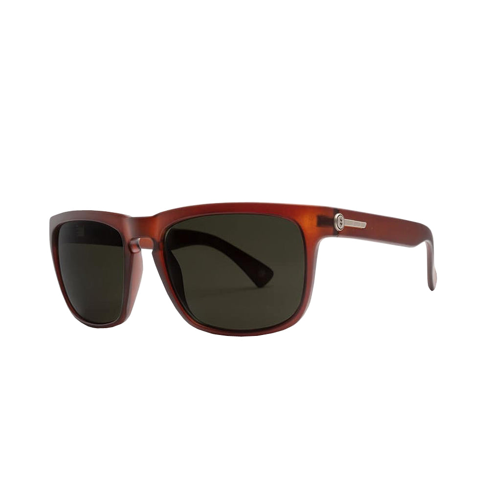 Electric Knoxville XL Polarized Sunglasses Brick Grey Square