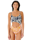 Rip Curl Afterglow Swirl Cheeky 1 Piece
