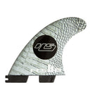 FCS 2 HS PC Carbon Tri-Quad Fin Set M
