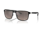 Ray-Ban 0RB3721CH Polarized Sunglasses MatteBlack GreyMirror