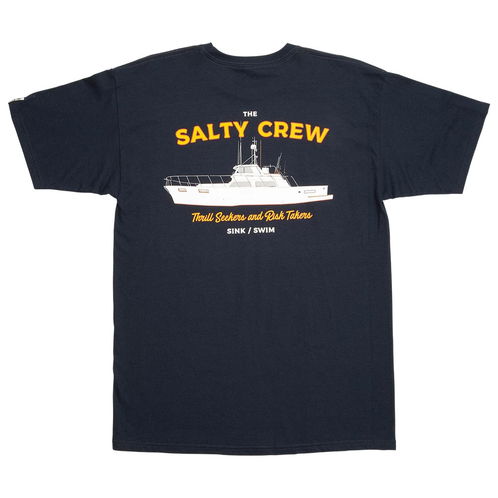Salty Crew Sportfisher SS Tee Navy M