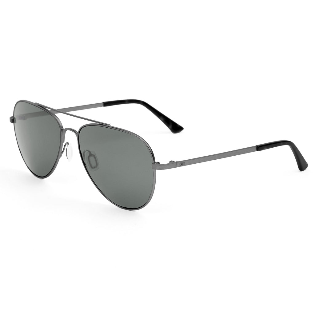 Otis Zeppelin Polarized Sunglasses BrushedGunmetalMatteBlack Grey