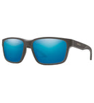 Smith Basecamp Polarized Sunglasses  MatteGray BlueMirror Chromapop