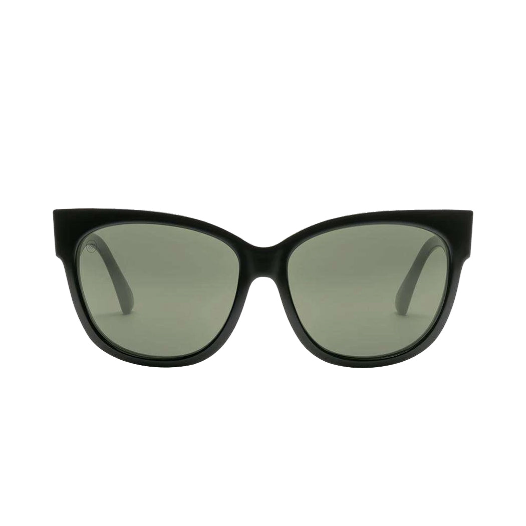 Electric Danger Cat Pro Polarized Sunglasses GlossBlack Grey CatEye