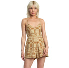 RVCA Saturday Romper KHA-Khaki S