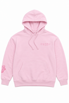 Forever Chasing Sunsets Embroidered Hoodie  DFB-BabyPink XS