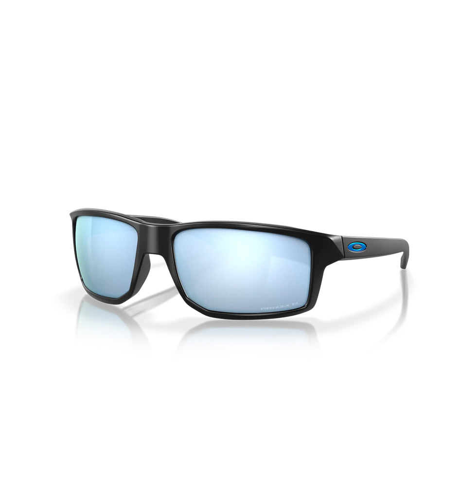 Oakley Gibston Polarized Sunglasses  MatteBlack PrizmDeepWater Square