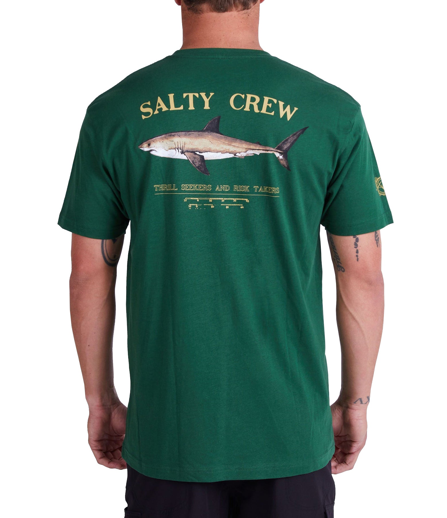 Salty Crew Bruce SS Tee ForestGreen XL