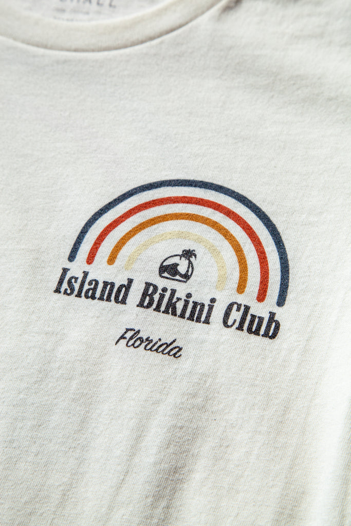 Island Bikini Club Rainbow Boyfriend SS Tee.